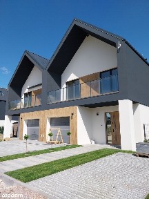Nowoczesny dom 139/168m2 z garażem i dużym ogrodem