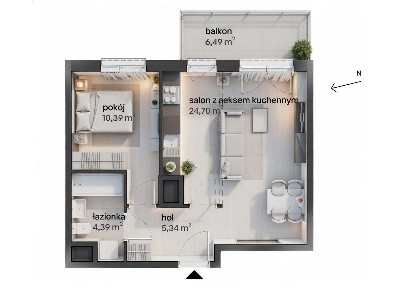 Przestronne > 2 pokoje > kuchnia z osobnym oknem > KLUCZE 2Q 2026 !
