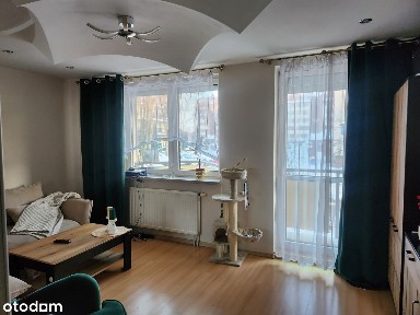 Wynajmij 56m² z balkonem i oddzielną kuchnią