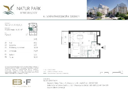 Natur Park | apartament 2-pok. | B40