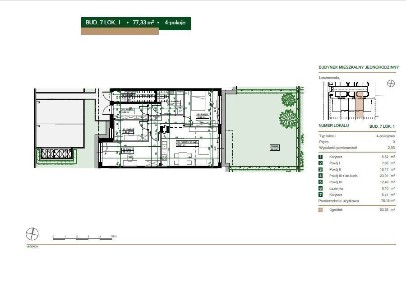 4 pokoje | 74 m² | ogród 64m ² | Standard Premium| Bez prowizji i pcc