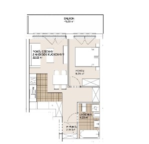 2 pokoje ANEKS| Loggia 9m2| Tramwaj| klucze IQ 2026