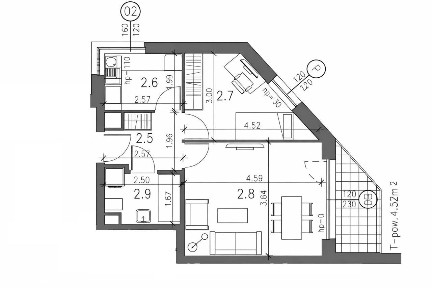 Czerwiec'26! 41m² 2pok+jasna kuchnia Balkon 5m² 0%