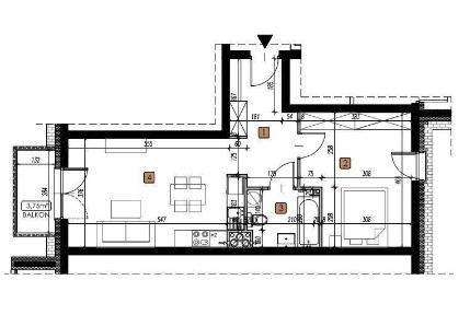 Gotowe | Felin | 2 pokoje | 51m2 | parter