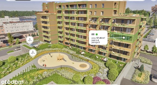 W BONUSIE GARAŻ PODZIEMNY - 0 ZŁ/ Okolice Manufaktury/ Duży Balkon-10m