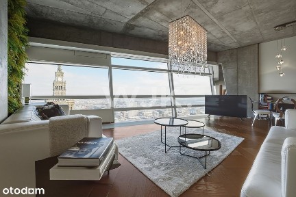 124m2, 2 sypialnie, widok na pałac Kultury