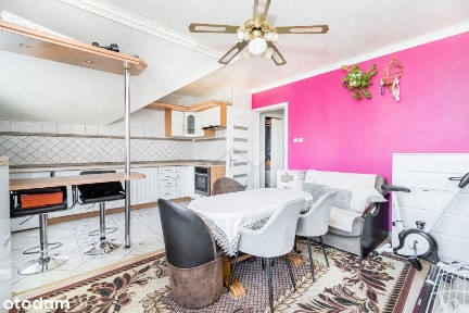 Kraków - Żabiniec - Dwupoziomowe mieszkanie z pięcioma pokojami