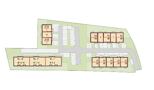 Mieszkania na nowym osiedlu Zielony Zakątek.