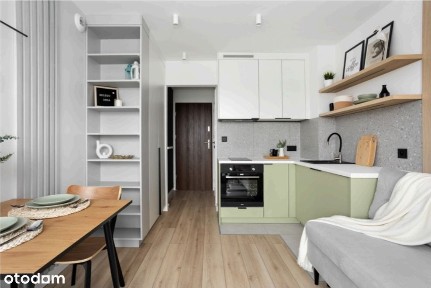 W pełni wyposażona Kawalerka w atrakcyjnej okolicy.