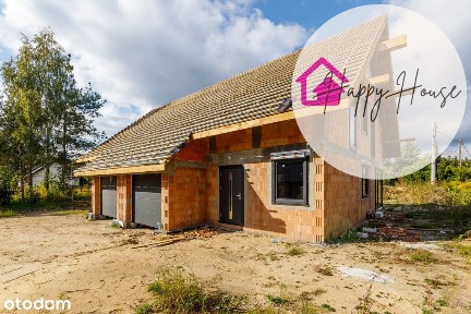 Bliźniak oddzielony garażami, rekuperacja