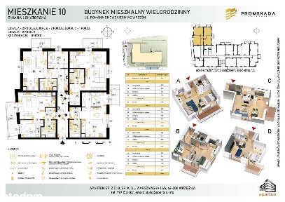 PROMENADA WRZEŚNIA, M10-ROLETY/OGRZEWANIE PODŁOGOWE W CENIE/4 BALKONY