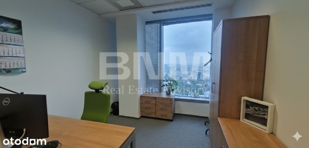 Biuro gotowe do wprowadzenia na wysokim piętrze
