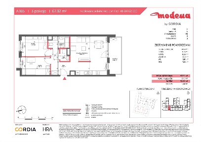 3-pokojowe mieszkanie 67m2 + balkon