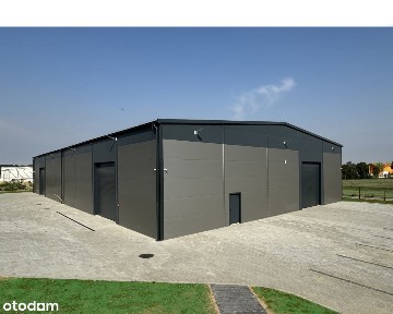 Nowa hala - 1100m2 lub 550m2 - węzeł Miszewo