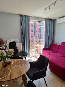 Nowe 2 pokoje z klimatyzacją obok Galerii Północnej- bez prowizji