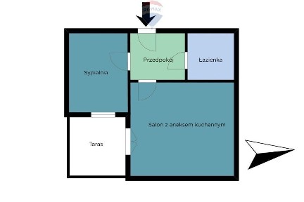 2 pokoje | Po remoncie | Park i garaż | Centrum