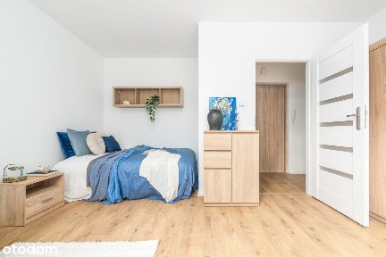 Przestronna, słoneczna kawalerka 30,94m,Parking,Vis a vis Fabryki Wody