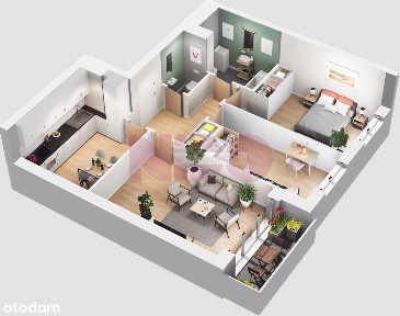 Osobna kuchnia z oknem- gotowe do odbioru