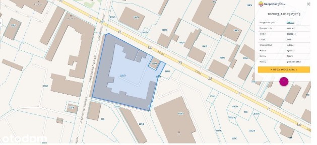 Fabryka Borsta W Centrum Zgierza róg 3-go Maja / P