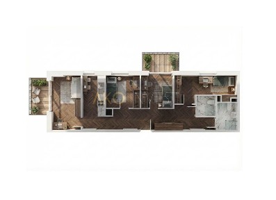 GOTOWE DO ODBIORU! Przyjdź i zobacz! 4 pok 74m2 + 2 balkony | Tanie MP