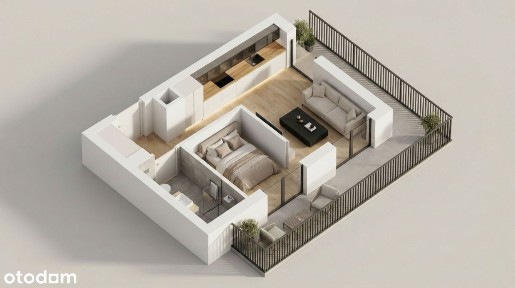 Kameralne osiedle z windą i garażem | Taras 20 m2