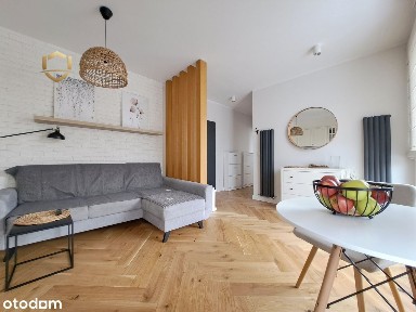 Stylowy Apartament z Ogródkiem 40m2 | al. Architektów | Garaż