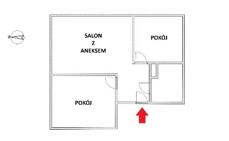 Wynajmę 3 pokojowe mieszkanie Marki Papieża Jana Pawła II