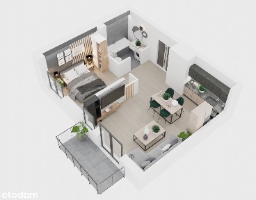 NOWY Apartament z balkonem i garażem obok Manufaktury | bez PCC!