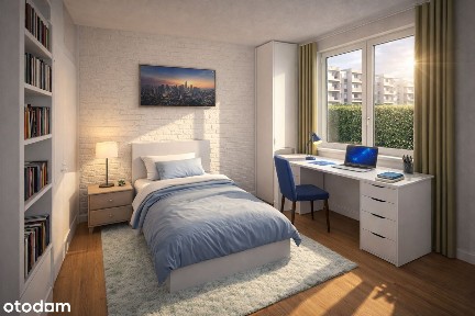 POŁUDNIOWA WYSTAWA OKIEN Z OGRÓDKIEM