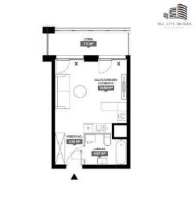 Promocja- 2 pokoje, o. 28 m2- Idealna inwestycja