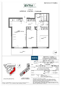 3-pokojowe mieszkanie 63m2 + balkon Bez Prowizji