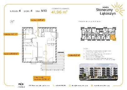 Słoneczny Łąkoszyn | mieszkanie 2-pok. | 4.0.M9
