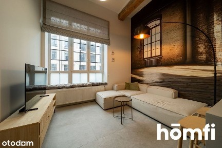 Stylowy loft D77 - na sprzedaż przy Manufakturze