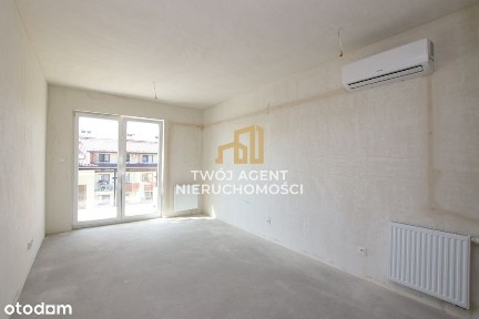 2 pokoje | 42,6 m² | Zalesie | Balkon + klima