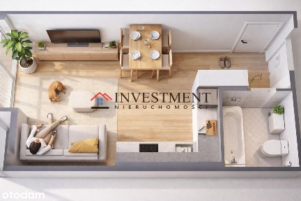 Mieszkanie, 28 m², Świętochłowice