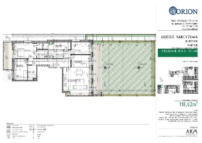 5-pokojowe mieszkanie 118m2 + ogródek Bezpośrednio