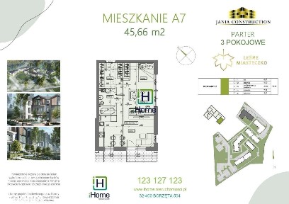 3-pok.| mieszkanie w Osieczanach koło Myślenic