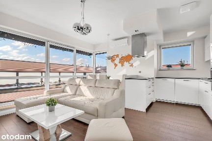 *Słoneczny apartament 3 pokojowy z dużym tarasem ze zgodą na zwierzę*