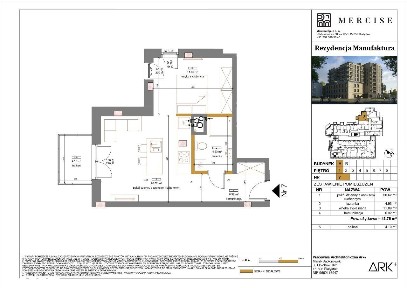 Rezydencja Manufaktura | Apartament 2-pok. | A7