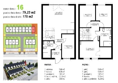 5-pokojowy dom 79m2 Bez Prowizji