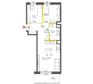 Przestronne 3 pokojowe mieszkanie * 52 m² * 6 piętro * Genialny widok!