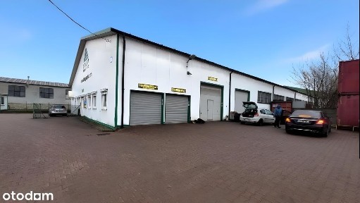 Kompleks magazyn / produkcja / biura Tarnów 2500 m² z placem i rampą