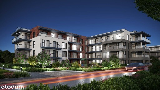 Osiedle Verde Nowoczesne 3-pokojowe mieszkanie z tarasem na dachu.