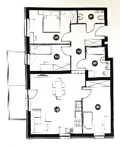 4-pokojowe mieszkanie 73,5 m² z balkonem 9 m² na Osiedlu Zen - Murapol