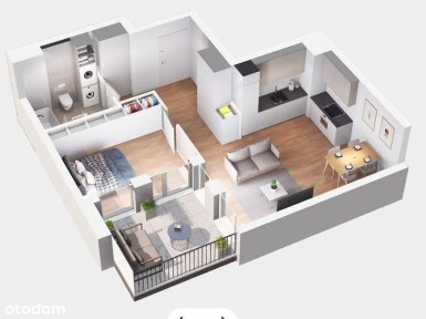 2 pokoje | Taras | 0% Prowizji