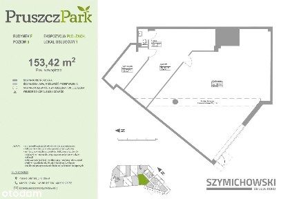 PRUSZCZ PARK F - lokal usługowy 0.A.4 - 106,50 m2