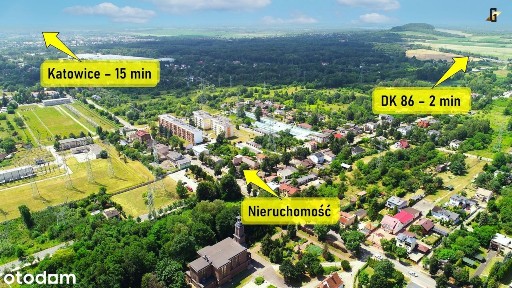 Magazyn / produkcja - 400 m², działka 1377 m², 3 min do DK86