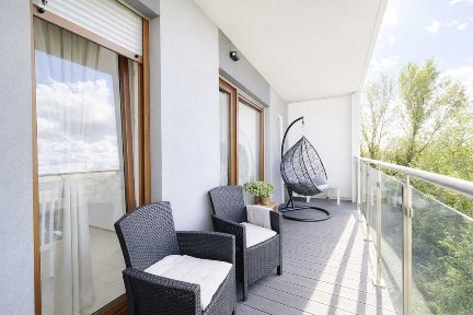 3 pokoje 65 m² | Balkon nad Wartą | Cisza jak poza miastem| Parking