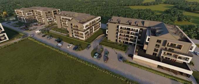 Mieszkanie 54,74 m2 oś. Błękitne blok B M41 stan deweloperski