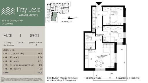 Sprzedam Apartamenty Przy Lesie w Charzykowach